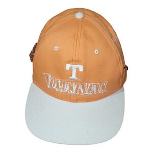 Vintage University Tennessee Volunteers Signature Baseball Cap Orange White